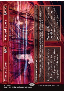 Charred Foyer // Warped Space