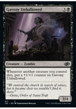 Gavony Unhallowed