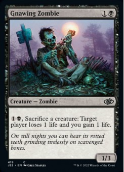 Gnawing Zombie