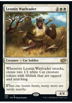Leonin Warleader