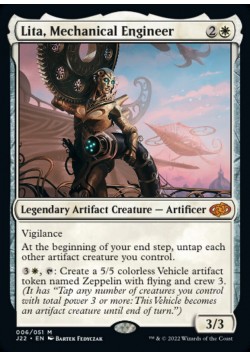 Lita, Mechanical Engineer