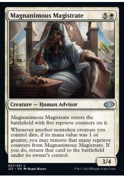 Magnanimous Magistrate