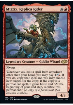 Mizzix, Replica Rider