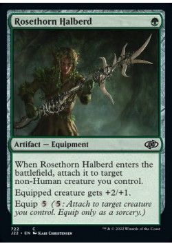 Rosethorn Halberd