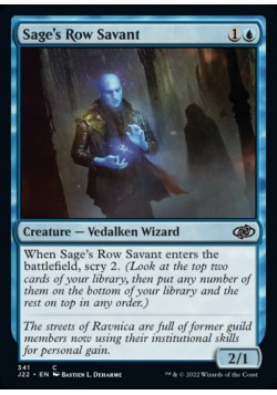 Sage's Row Savant