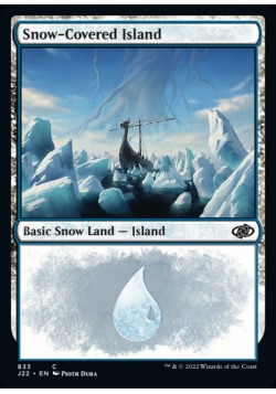 Snow-Covered Island