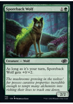 Sporeback Wolf