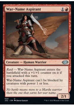War-Name Aspirant