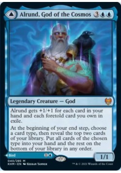 Alrund, God of the Cosmos // Hakka, Whispering Raven