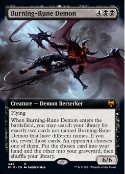 Burning-Rune Demon