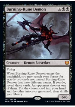Burning-Rune Demon
