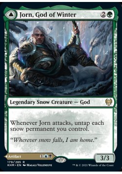 Jorn, God of Winter // Kaldring, the Rimestaff