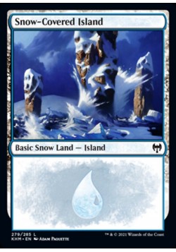 Snow-Covered Island