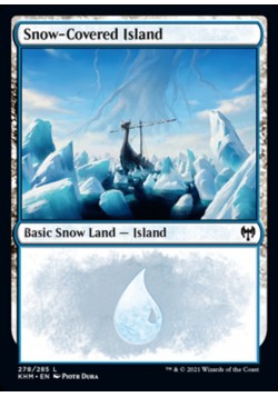 Snow-Covered Island