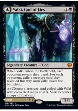 Valki, God of Lies // Tibalt, Cosmic Impostor