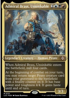 Admiral Brass, Unsinkable