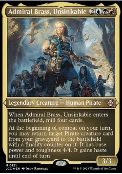 Admiral Brass, Unsinkable