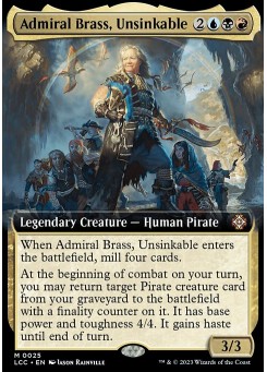 Admiral Brass, Unsinkable