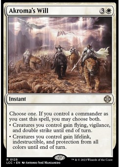 Akroma's Will