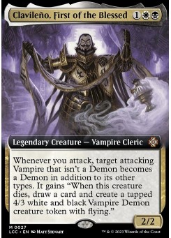 Clavileno, First of the Blessed