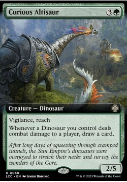 Curious Altisaur