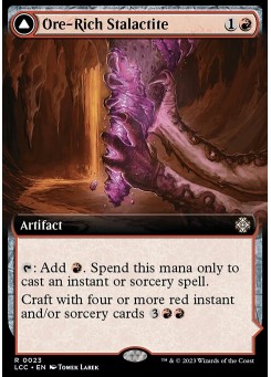 Ore-Rich Stalactite