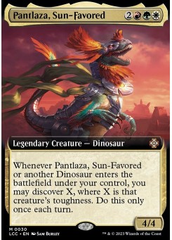 Pantlaza, Sun-Favored