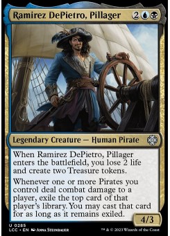 Ramirez DePietro, Pillager