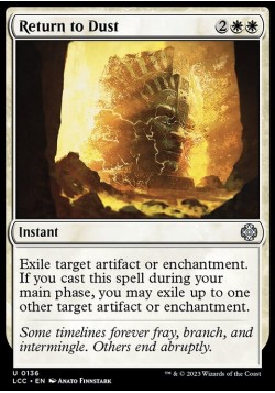 Return to Dust