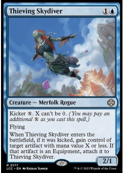 Thieving Skydiver