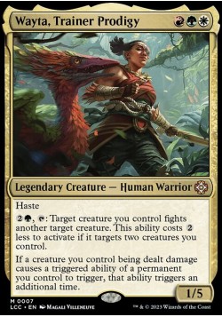 Wayta, Trainer Prodigy