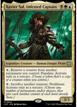 Xavier Sal, Infested Captain