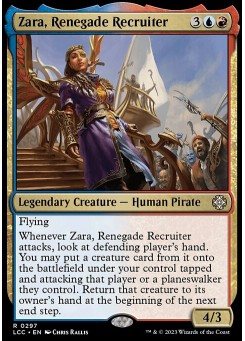 Zara, Renegade Recruiter