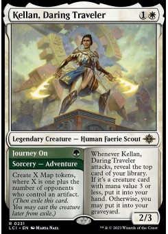 Kellan, Daring Traveler