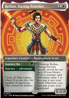 Kellan, Daring Traveler