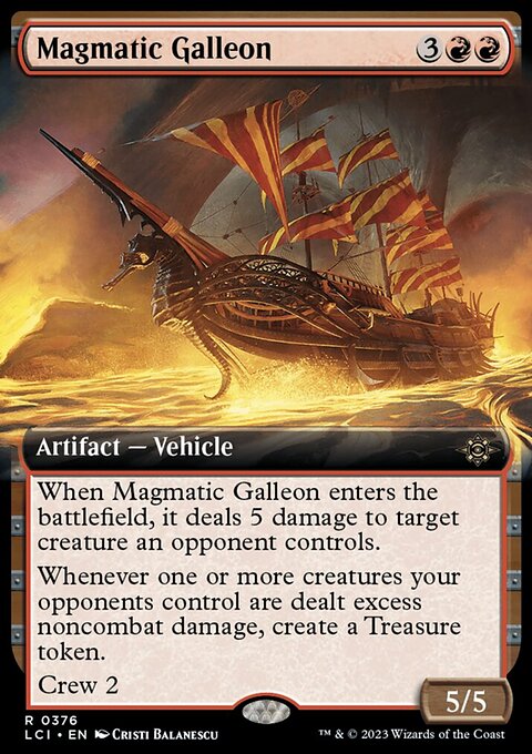 Magmatic Galleon-376 | Карта MTG | Купить в SpellMarket