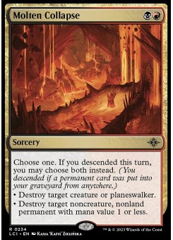 Molten Collapse