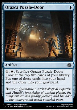 Orazca Puzzle-Door