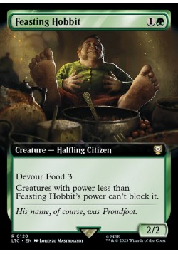 Feasting Hobbit
