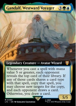 Gandalf, Westward Voyager