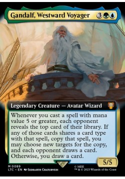 Gandalf, Westward Voyager