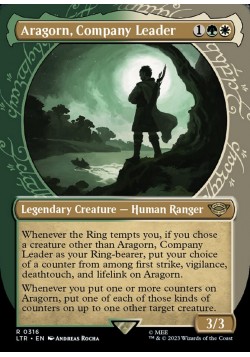 Aragorn, Company Leader