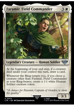 Faramir, Field Commander