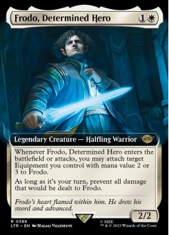 Frodo, Determined Hero