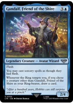 Gandalf, Friend of the Shire