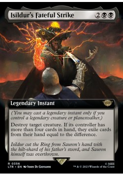 Isildur's Fateful Strike