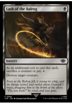 Lash of the Balrog