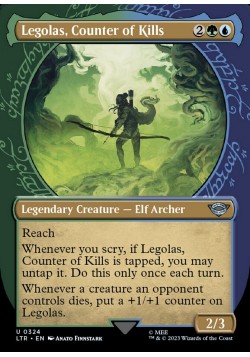 Legolas, Counter of Kills