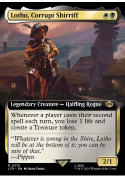 Lotho, Corrupt Shirriff