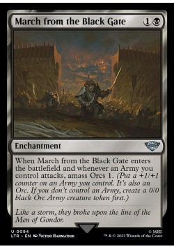 March from the Black Gate